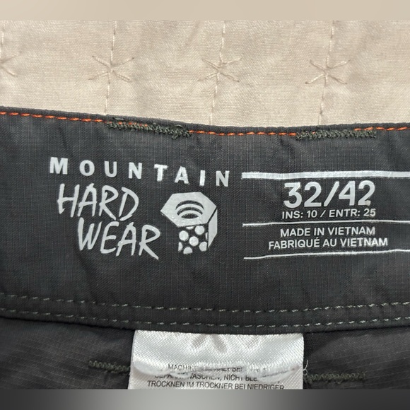 Mountain Hardwear Men's Gray Hiking Shorts size 32 - Picture 5 of 8
